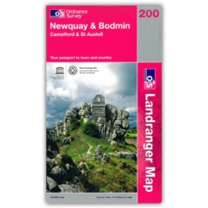 MAP,O/S Newquay & Bodmin (with Download)